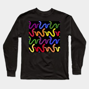 Slithering Stripes Long Sleeve T-Shirt